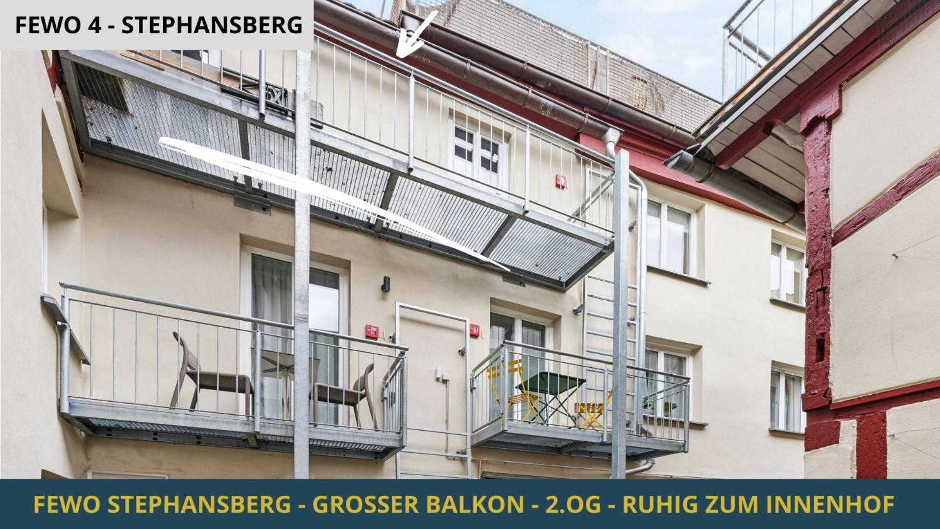 Neu Kapapart15 - 6 Schoene Fewos Mit Einbaukueche, Bad Und Balkon In Der Altstadt Auf Bambergs Insel Exterior photo